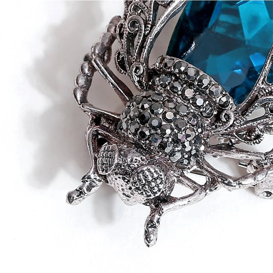 Crystal Insect Brooch Beetles Brooches Pin Fashion Brooch For Women Pins Scarf Clip Jewelry Broach Bouquet